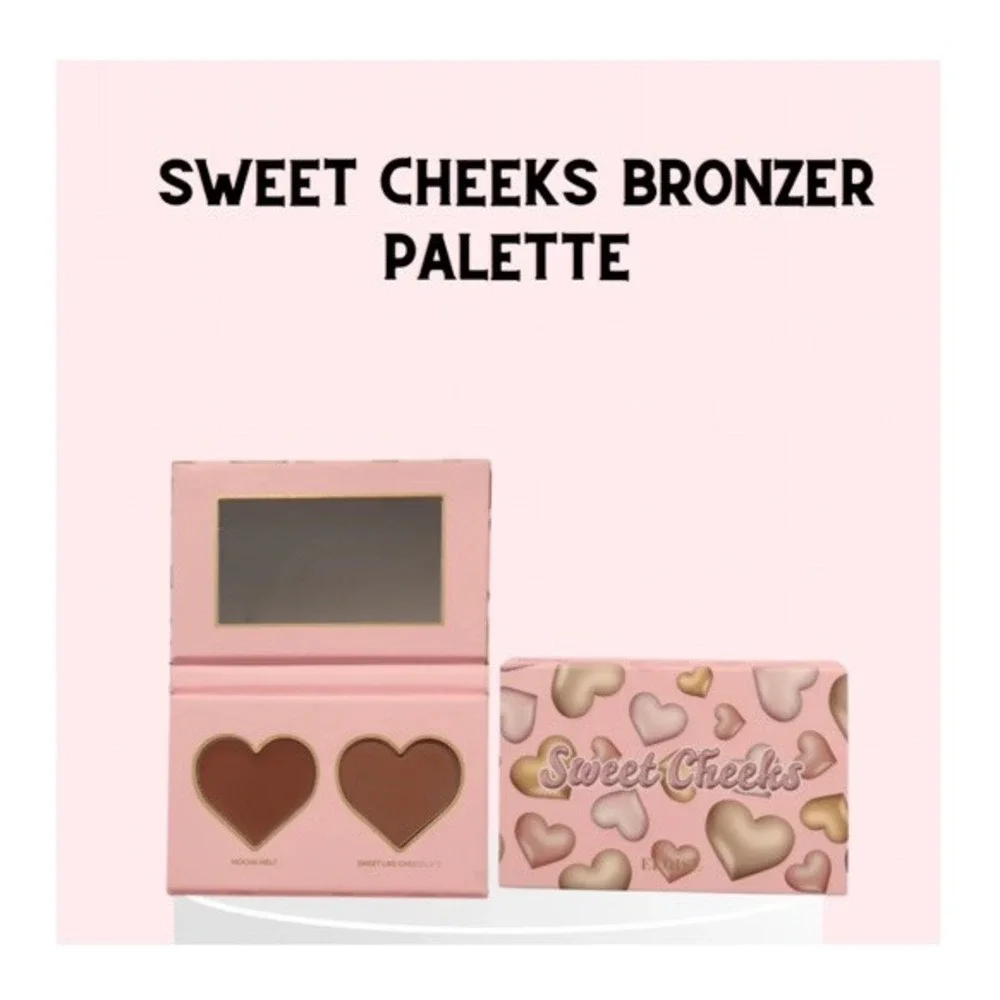 Eloise Sweet Cheeks Bronzer Palette‎ Heart Shaped Face Makeup Fair Medium Shades